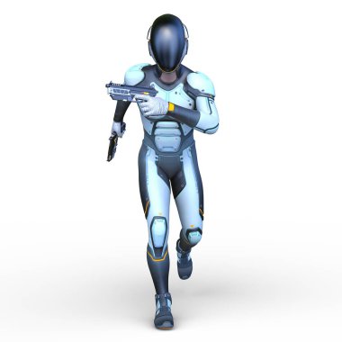 Siber Adam 'ın 3B canlandırması