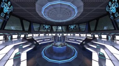 Fütürist binanın 3B görüntülemesi