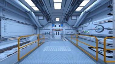 Fütürist binanın 3B görüntülemesi