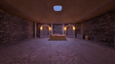 Piramidin İçinde 3B görüntüleme