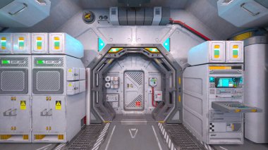 Fütürist binanın 3B görüntülemesi