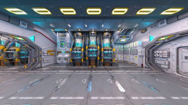 Fütürist binanın 3B görüntülemesi