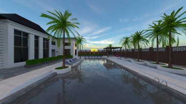 Büyük Konağın 3B canlandırması