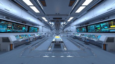 Fütürist binanın 3B görüntülemesi