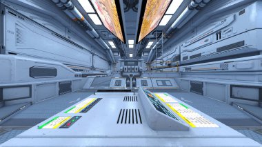 Fütürist binanın 3B görüntülemesi