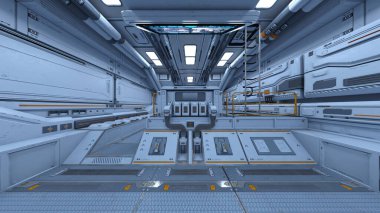 Fütürist binanın 3B görüntülemesi