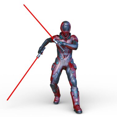 Siber Adam 'ın 3B canlandırması