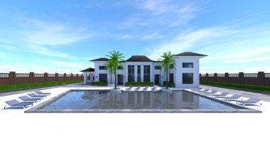 Evin 3 boyutlu görüntülemesi