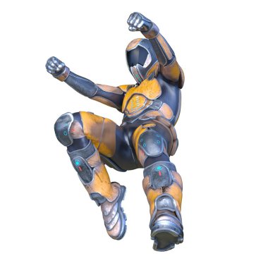 Siber Adam 'ın 3B canlandırması