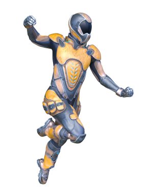 Siber Adam 'ın 3B canlandırması