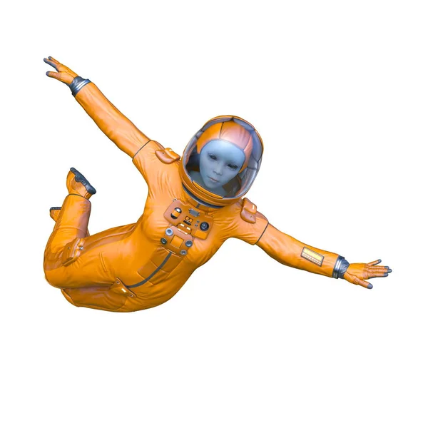Representación Del Espacio Alienígena —  Fotos de Stock