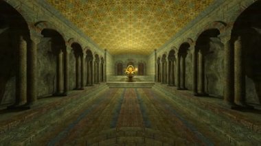 Tarihi Kale 'nin 3B canlandırması