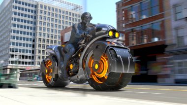 Hız bisikletinin 3B görüntülemesi