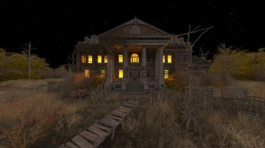 Korku Evi 'nin 3B canlandırması