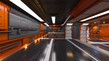 Fütürist binanın 3B görüntülemesi