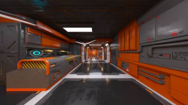 Fütürist binanın 3B görüntülemesi