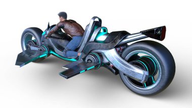 Hız bisikletinin 3B görüntülemesi