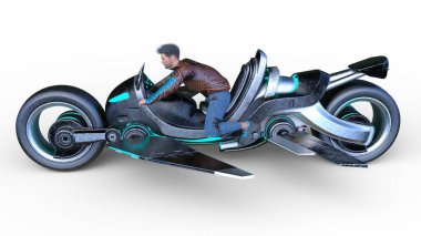 Hız bisikletinin 3B görüntülemesi