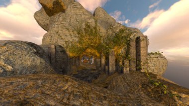 Eski Kalıntıların 3B canlandırması