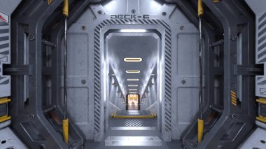 Fütürist binanın 3B görüntülemesi