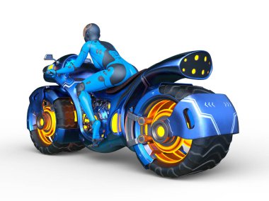 Hız bisikletinin 3B görüntülemesi