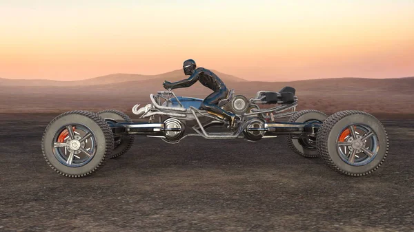 Representación Del Buggy Velocidad — Foto de Stock