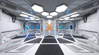 Fütürist binanın 3B görüntülemesi