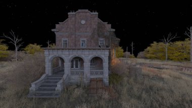 Büyük Konağın 3B canlandırması