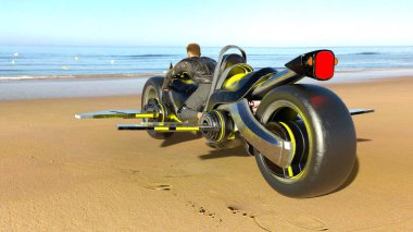 Hız bisikletinin 3B görüntülemesi