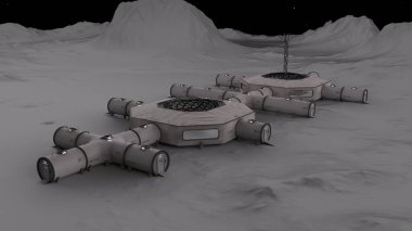 Teftiş tabanının 3B CG yorumlaması