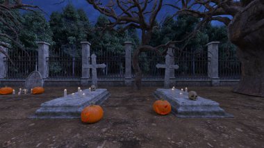 Fear Grave 'in 3 boyutlu canlandırması