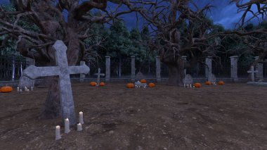 Fear Grave 'in 3 boyutlu canlandırması