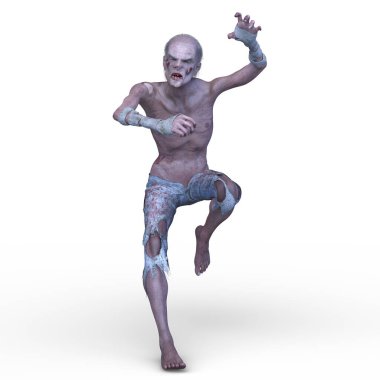 Ölümsüz canavarın 3 boyutlu canlandırması