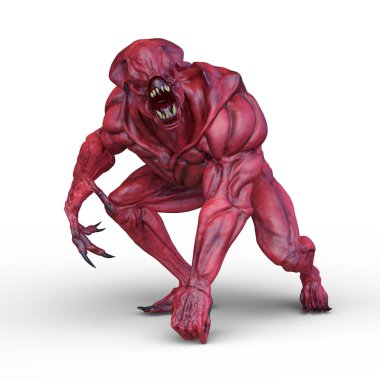 Ölümsüz canavarın 3 boyutlu canlandırması