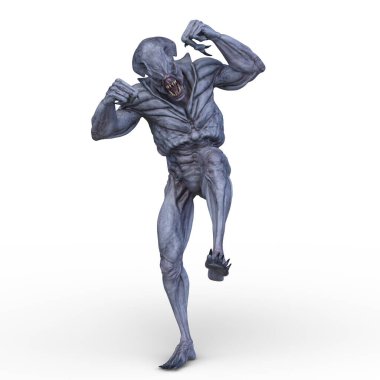 Ölümsüz canavarın 3 boyutlu canlandırması