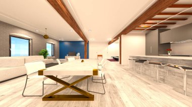 Evin içinde 3B görüntüleme