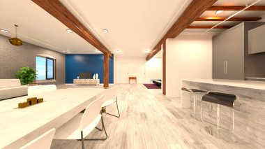 Evin içinde 3B görüntüleme