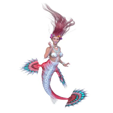 Denizkızı Kızlarının 3B canlandırması