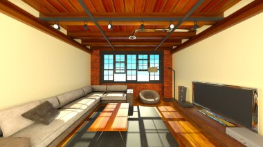 Evin içinde 3B görüntüleme