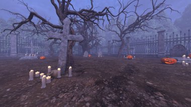 Fear Grave 'in 3 boyutlu canlandırması