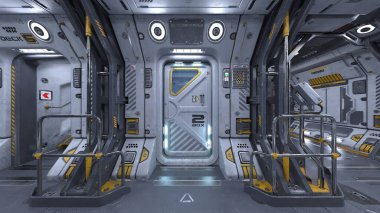 Fütürist binanın 3B görüntülemesi