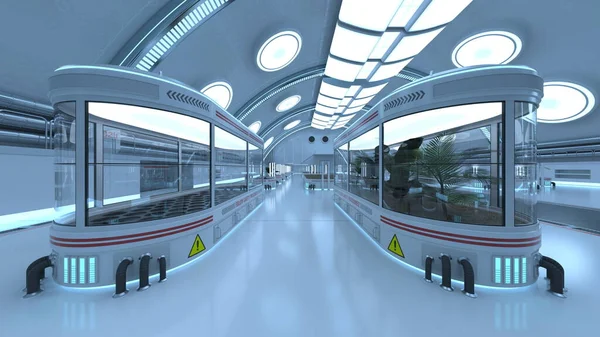 Laboratuvarın 3B görüntülemesi