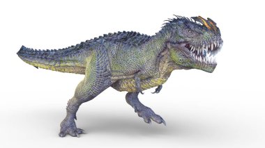 Bir dinozorun 3 boyutlu canlandırması