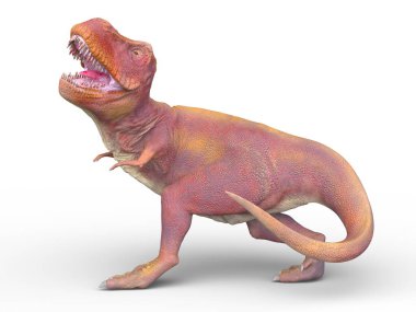 Bir dinozorun 3 boyutlu canlandırması