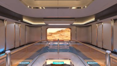 İnceleme tabanının 3B CG yorumlaması