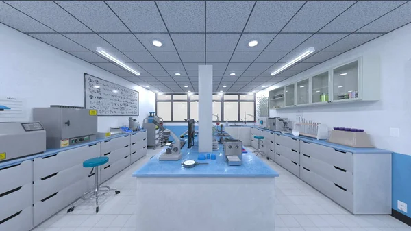 Rendering Laboratoriet — Stockfoto