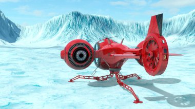 Bir helikopterin 3D görüntülemesi