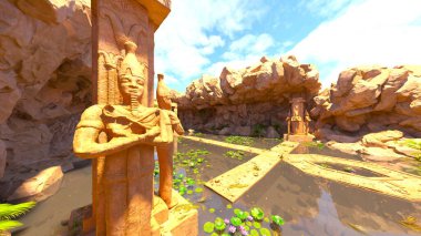 Eski harabelerin 3D yansıması