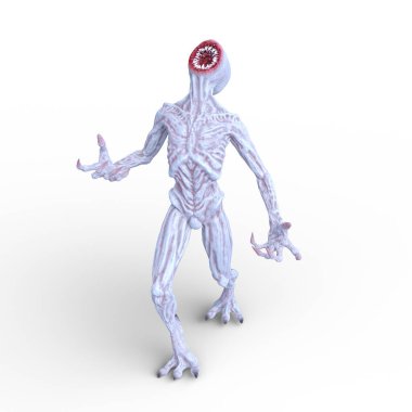 Ölümsüz bir canavarın 3 boyutlu canlandırması