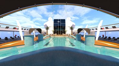 Gemi güvertesinin 3D görüntülemesi